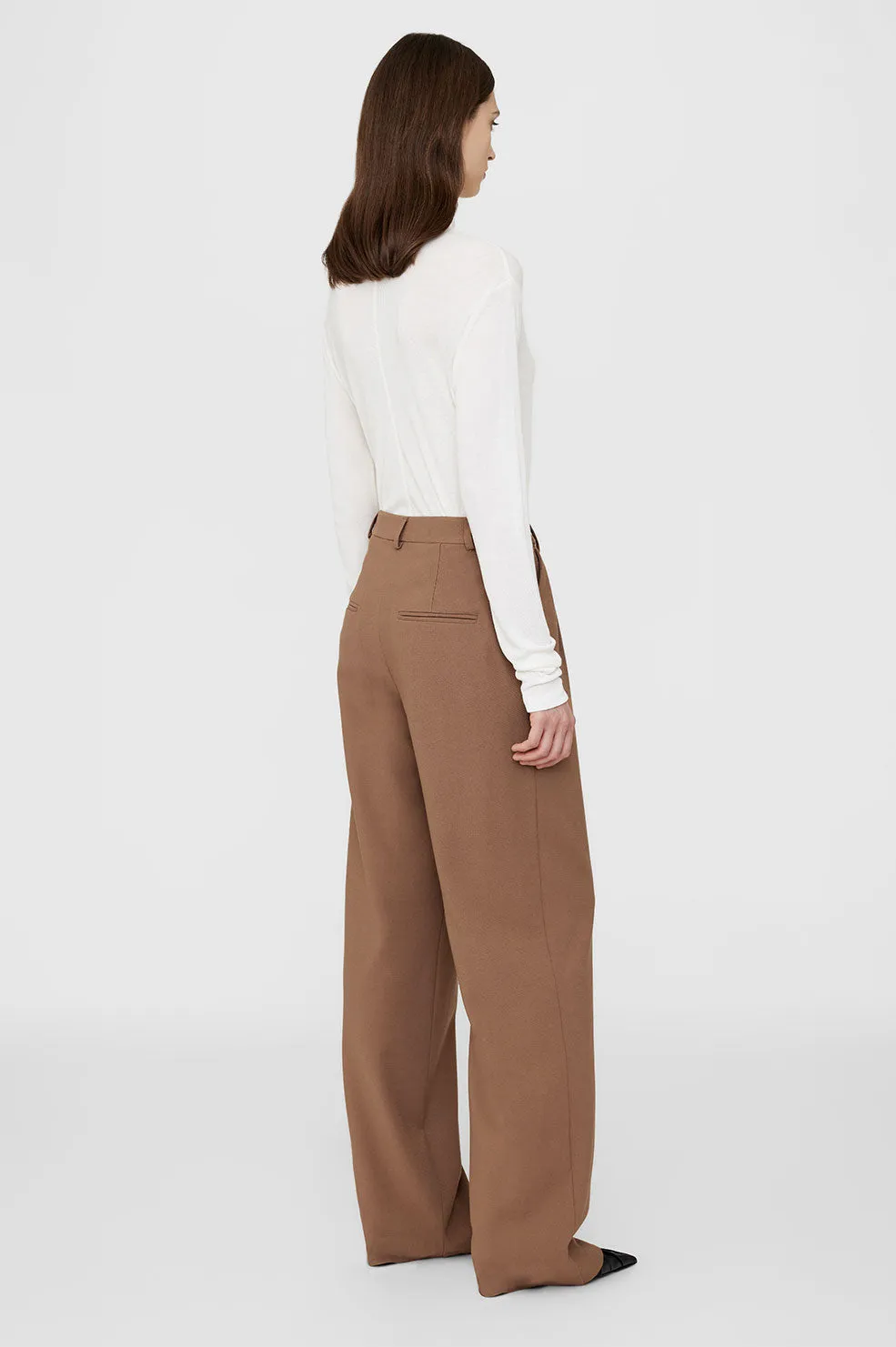 Carrie Pant - Camel Twill sold by Anine Bing product image thumbnail 2