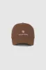 Jeremy Baseball Cap - Dark Camel sold by Anine Bing
