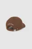 Jeremy Baseball Cap - Dark Camel sold by Anine Bing
