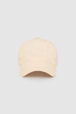 Jeremy Baseball Cap - Yellow sold by Anine Bing