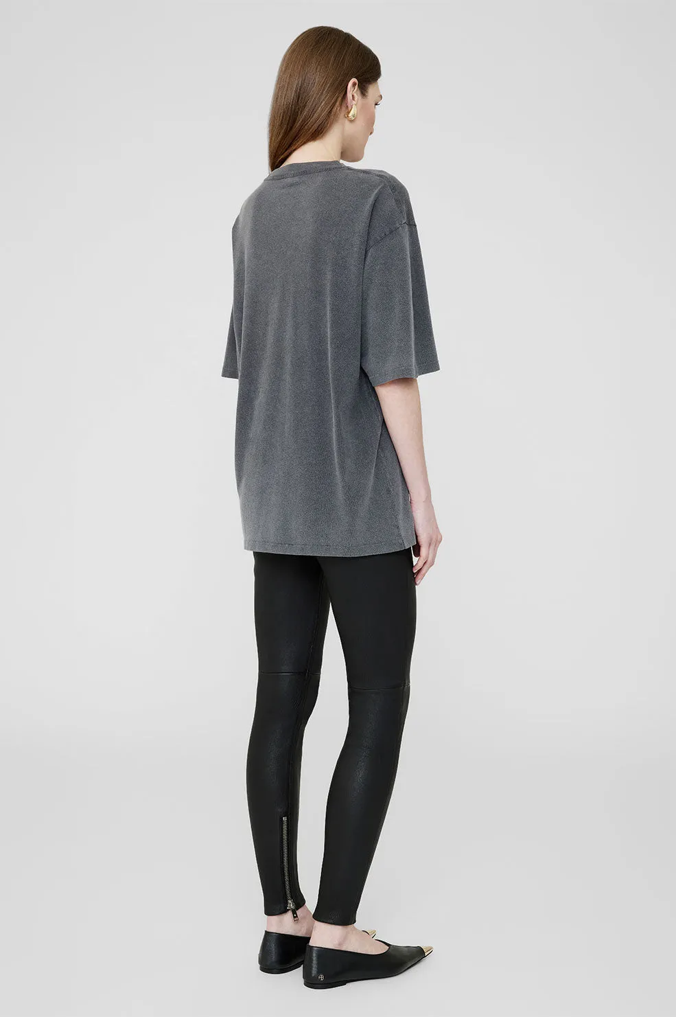 Cason Tee Live The Dream - Washed Black sold by Anine Bing product image thumbnail 2