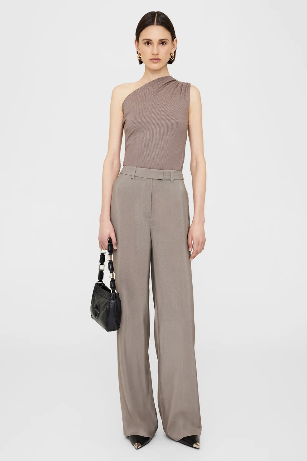 Camila Top - Iron sold by Anine Bing