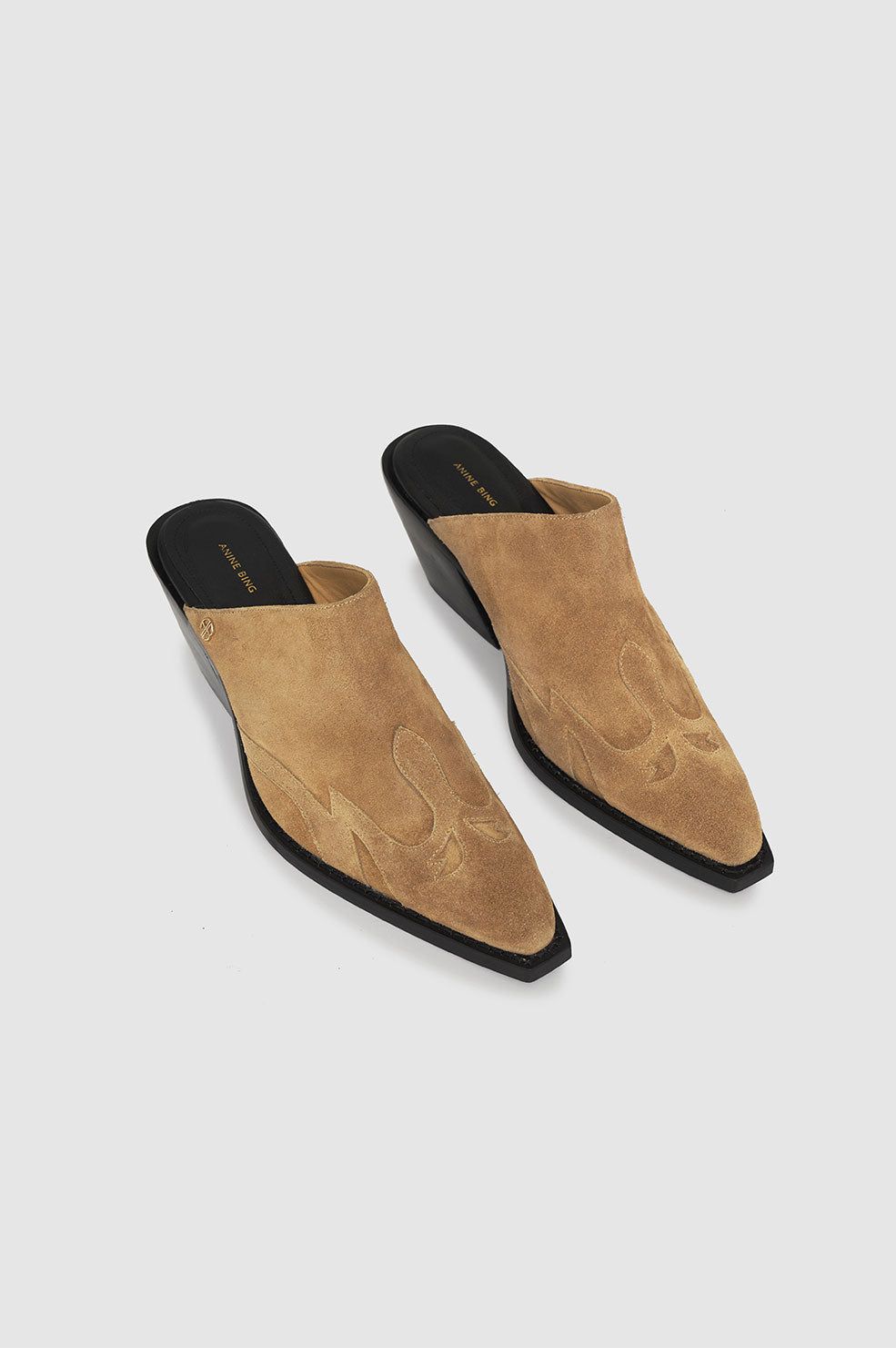 Tania Mules - Camel sold by Anine Bing product image thumbnail 3