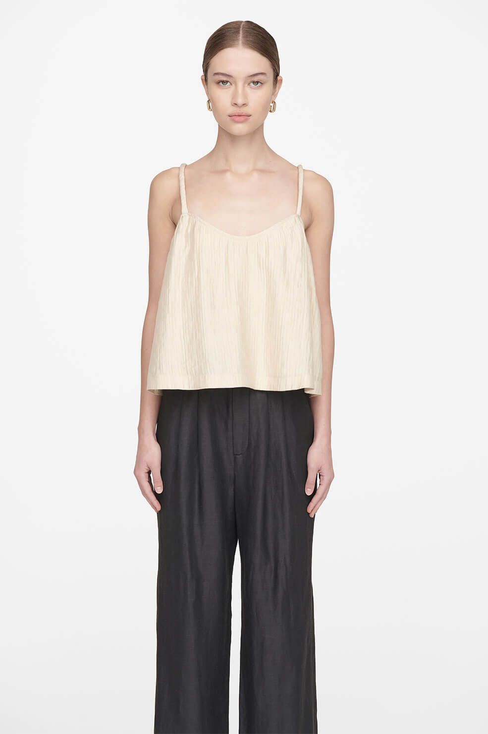 Theodora Top - Champagne sold by Anine Bing product image thumbnail 2