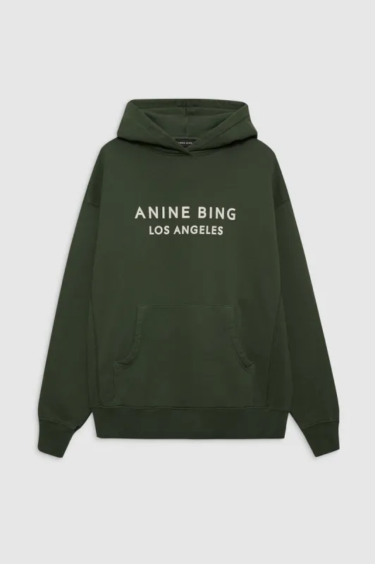 Alto Hoodie Anine Bing - Dark Olive sold by Anine Bing
