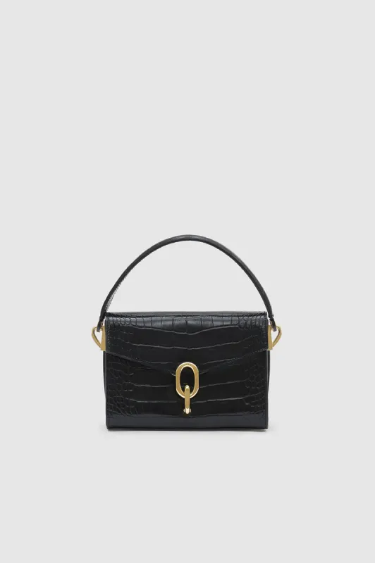 Mini Colette Bag - Black Embossed sold by Anine Bing