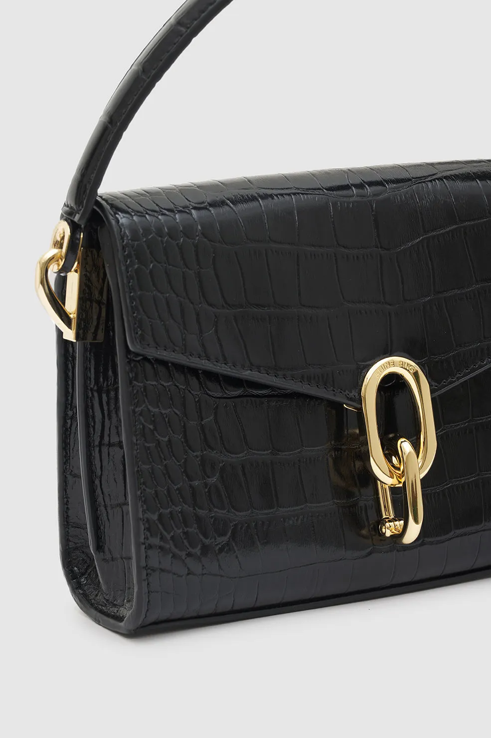 Mini Colette Bag - Black Embossed sold by Anine Bing product image thumbnail 4