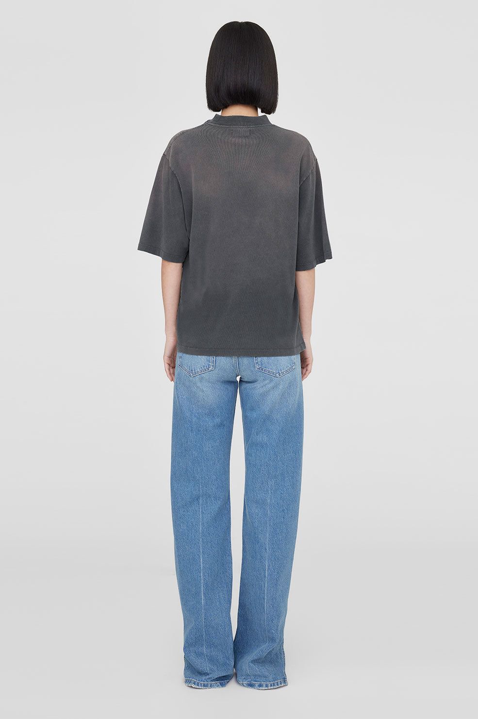 Wes Tee Painted Muse - Washed Faded Black sold by Anine Bing product image thumbnail 2