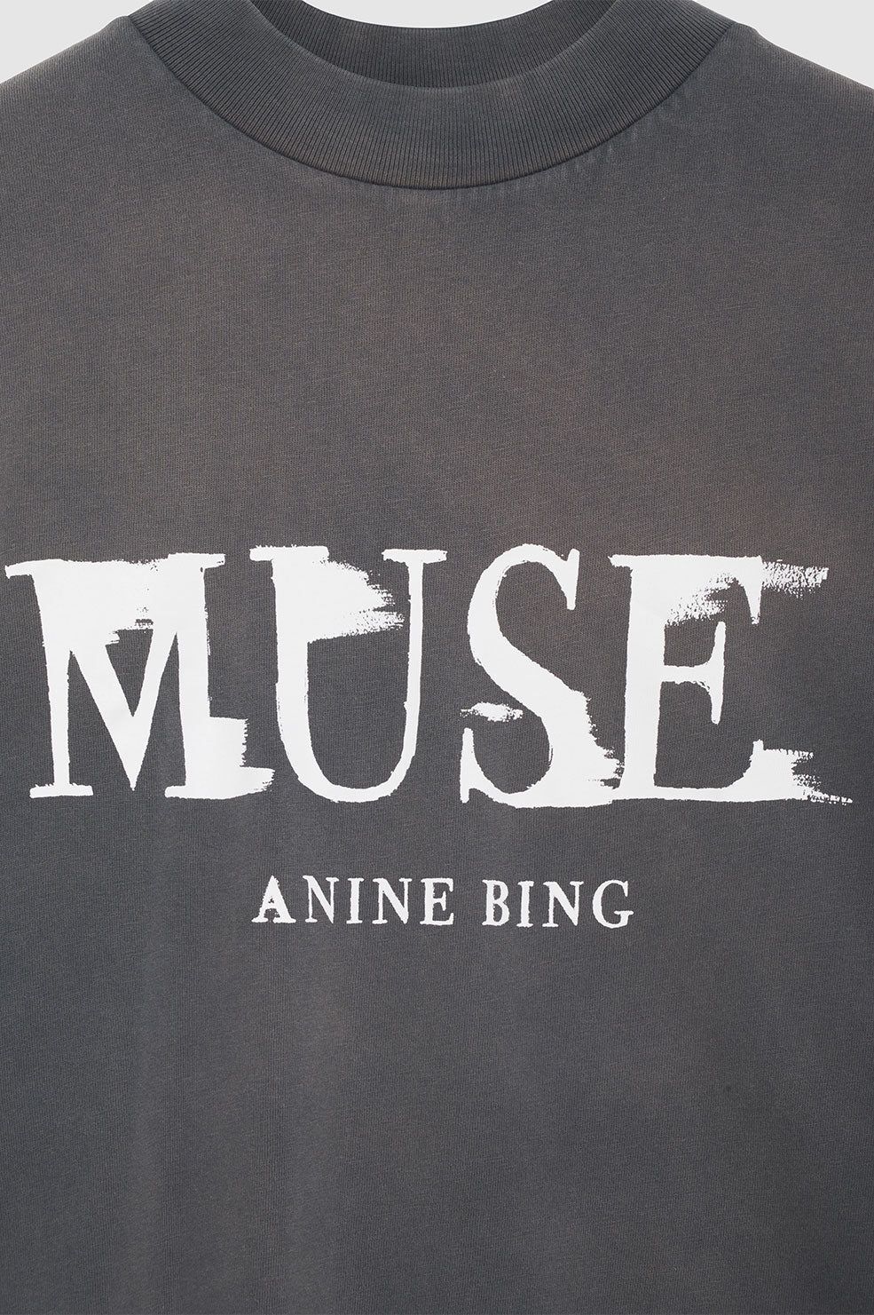 Wes Tee Painted Muse - Washed Faded Black sold by Anine Bing product image thumbnail 4