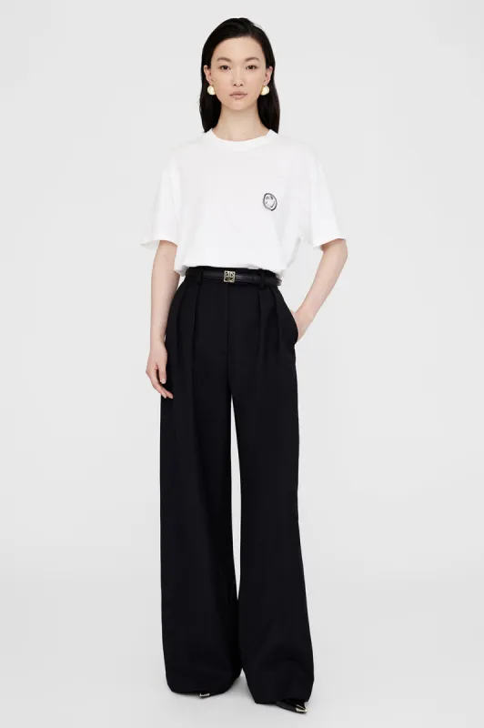 Walker Tee Trip - Ivory sold by Anine Bing