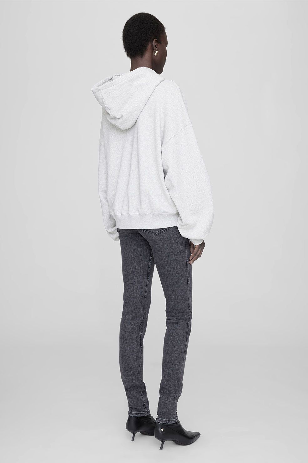 Alec Hoodie Anine Bing - Heather Grey sold by Anine Bing product image thumbnail 2