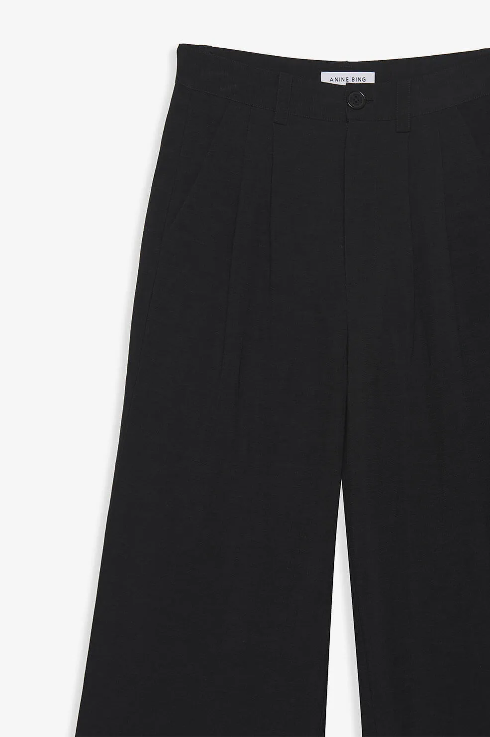 Carrie Pant - Black Linen Blend sold by Anine Bing product image thumbnail 4