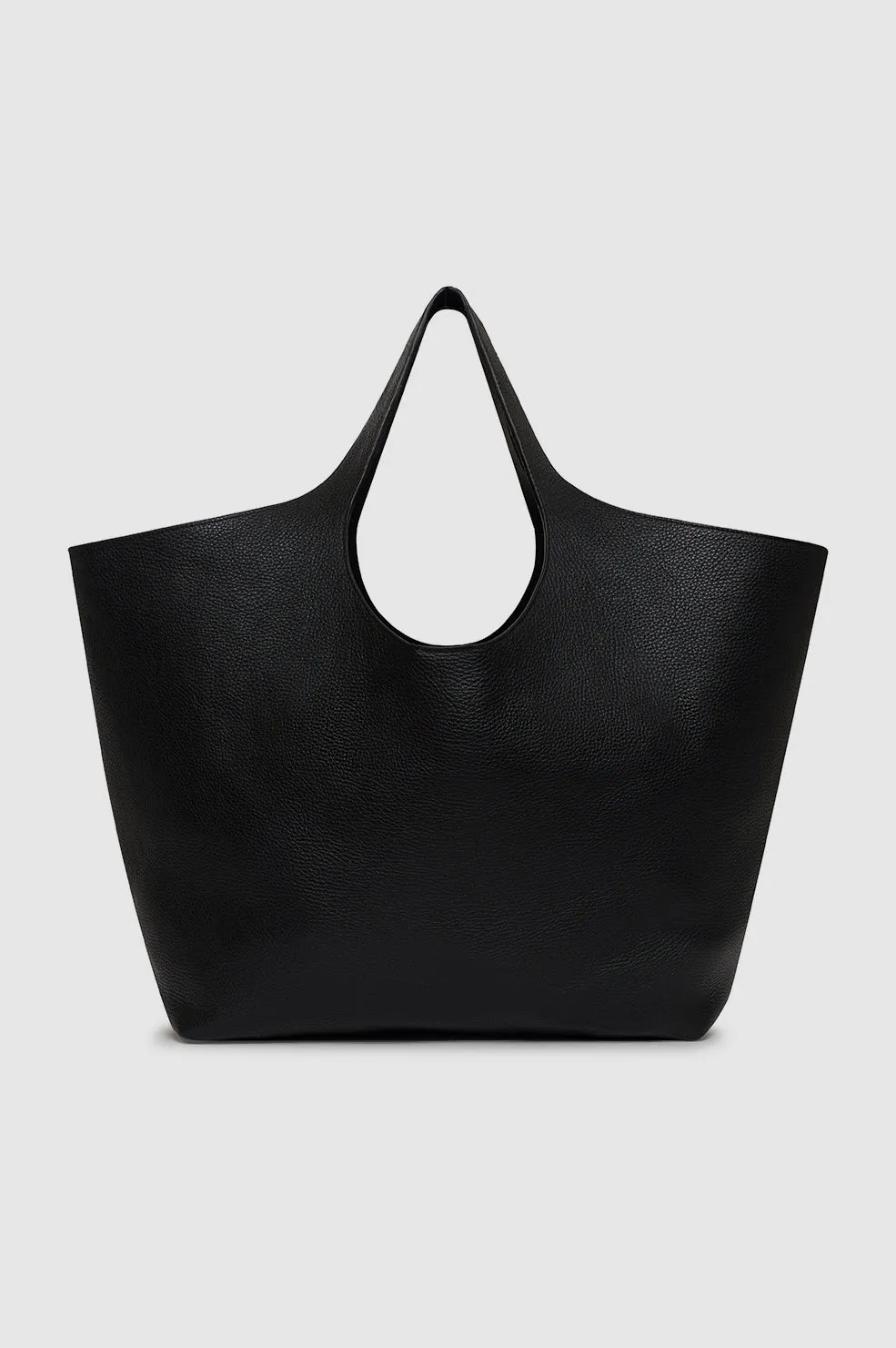 Lili Tote - Black Pebbled sold by Anine Bing product image thumbnail 3