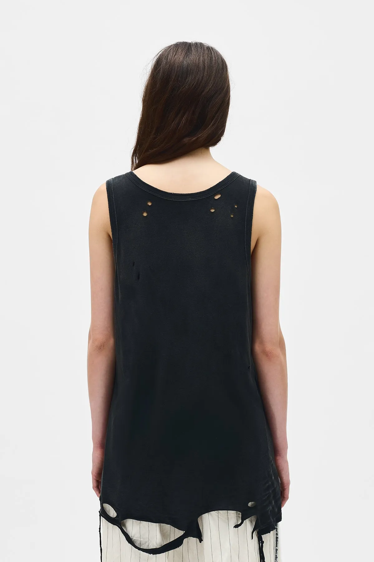 Zina Standard Tank Top With Printed Patch sold by Ann Demeulemeester product image thumbnail 3