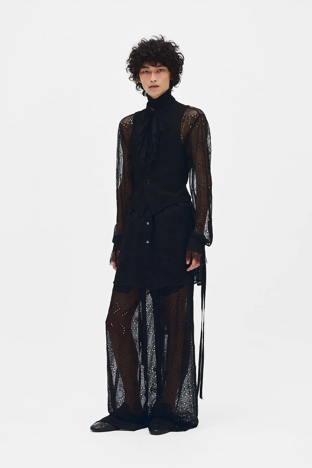 Indor Classic Waistcoat sold by Ann Demeulemeester product image thumbnail 4