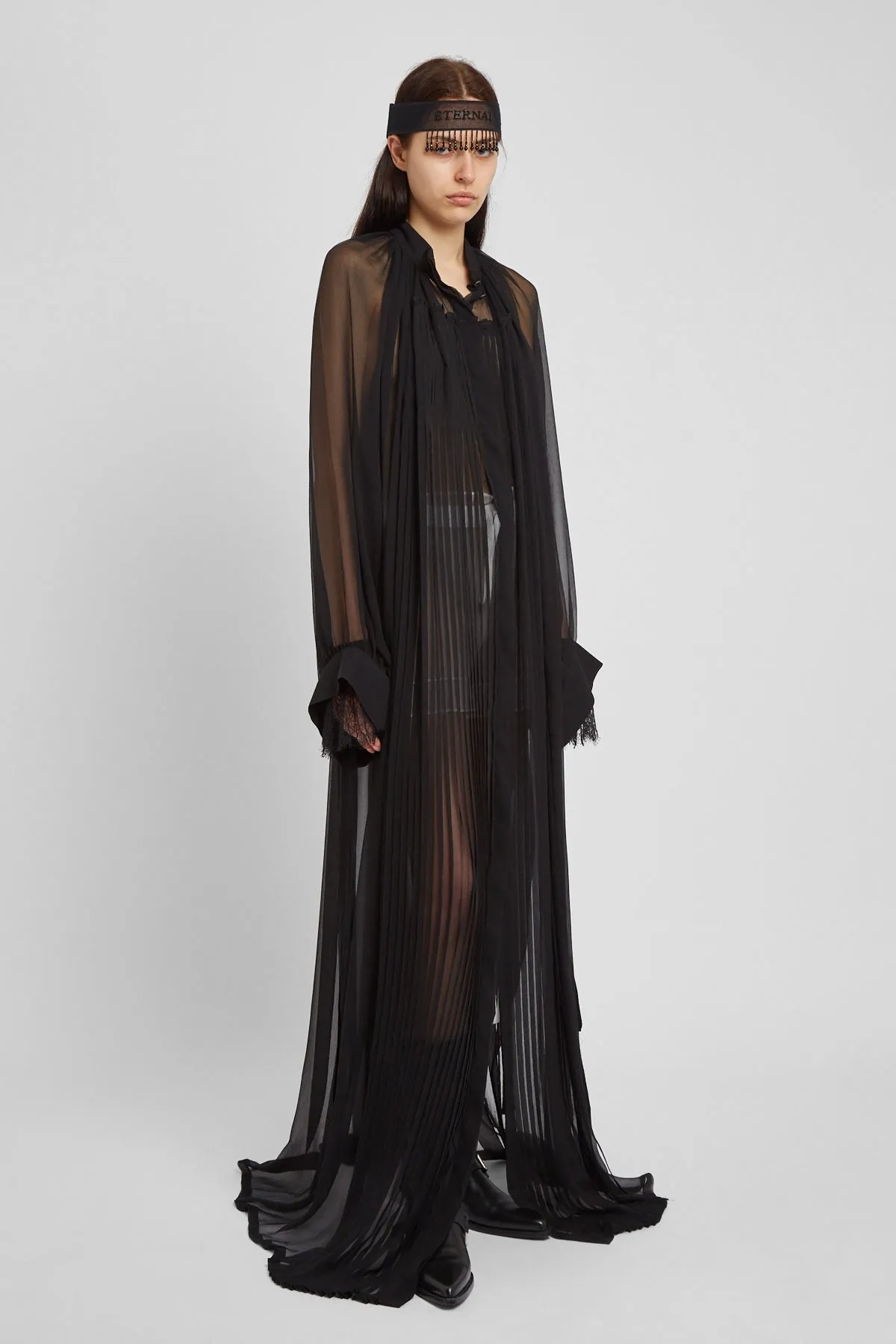 Ador Tulle Headband sold by Ann Demeulemeester product image thumbnail 4