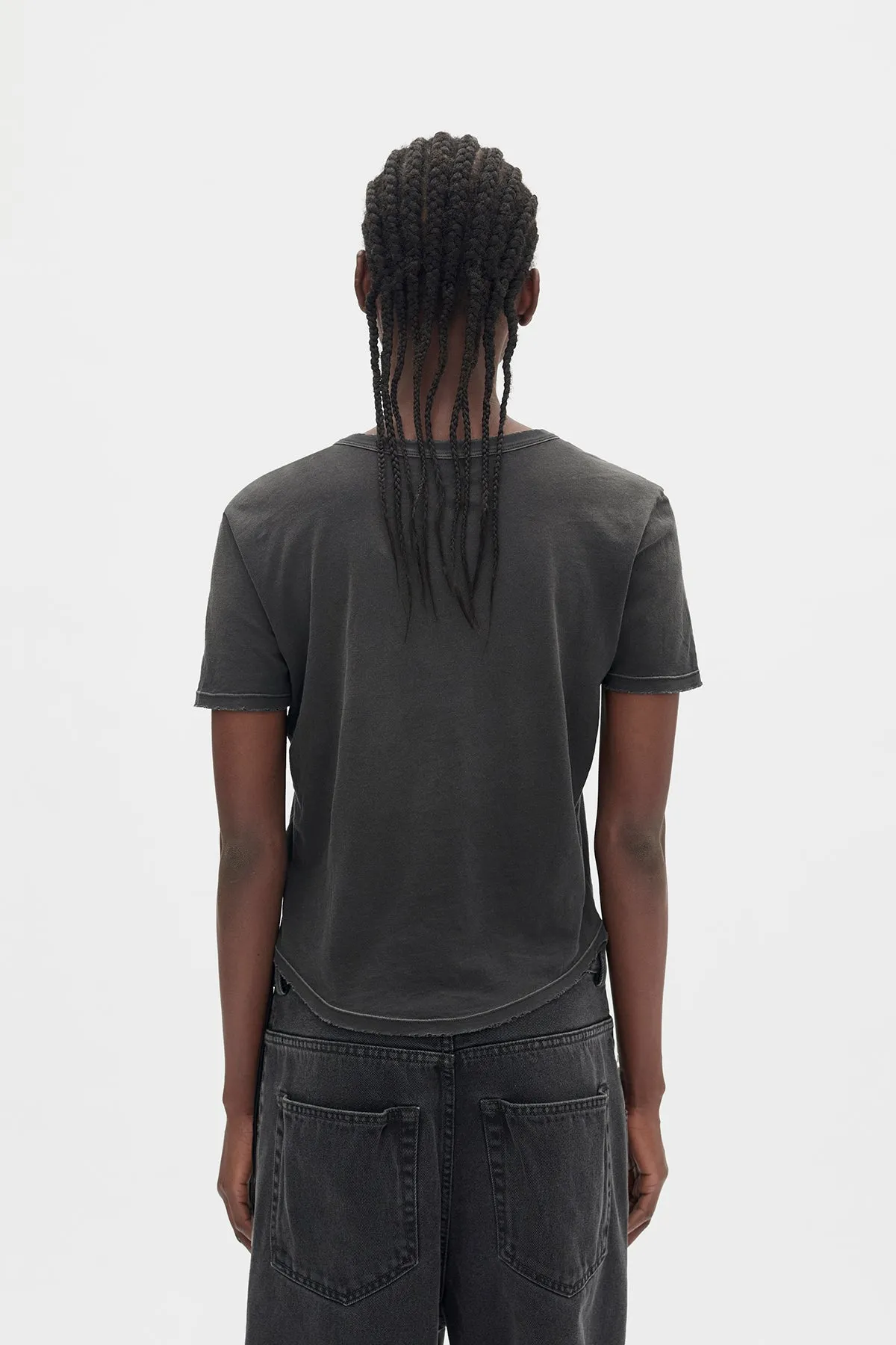Floor Micro T-Shirt With "Chandelier" Print sold by Ann Demeulemeester product image thumbnail 3