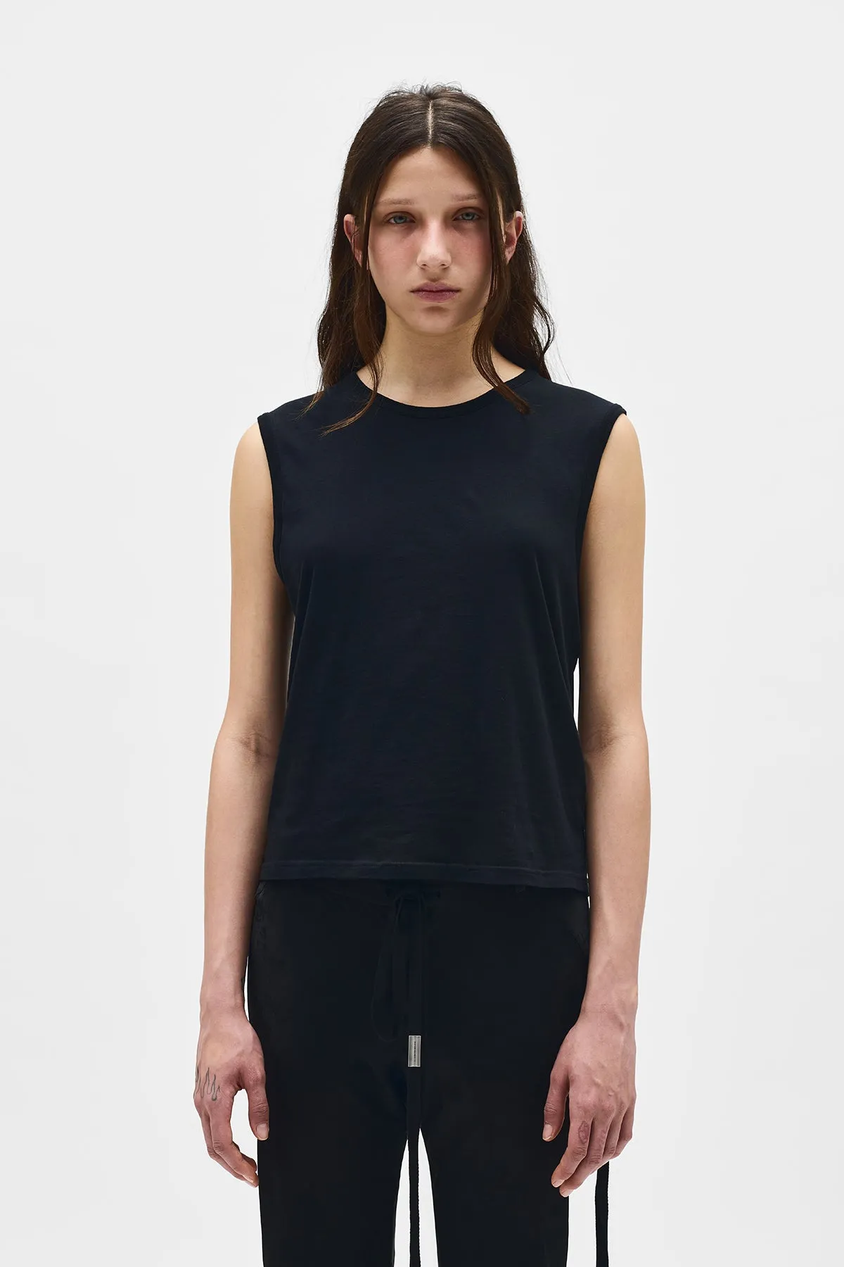 Biba ''Eternal Roses'' Sleeveless Top sold by Ann Demeulemeester