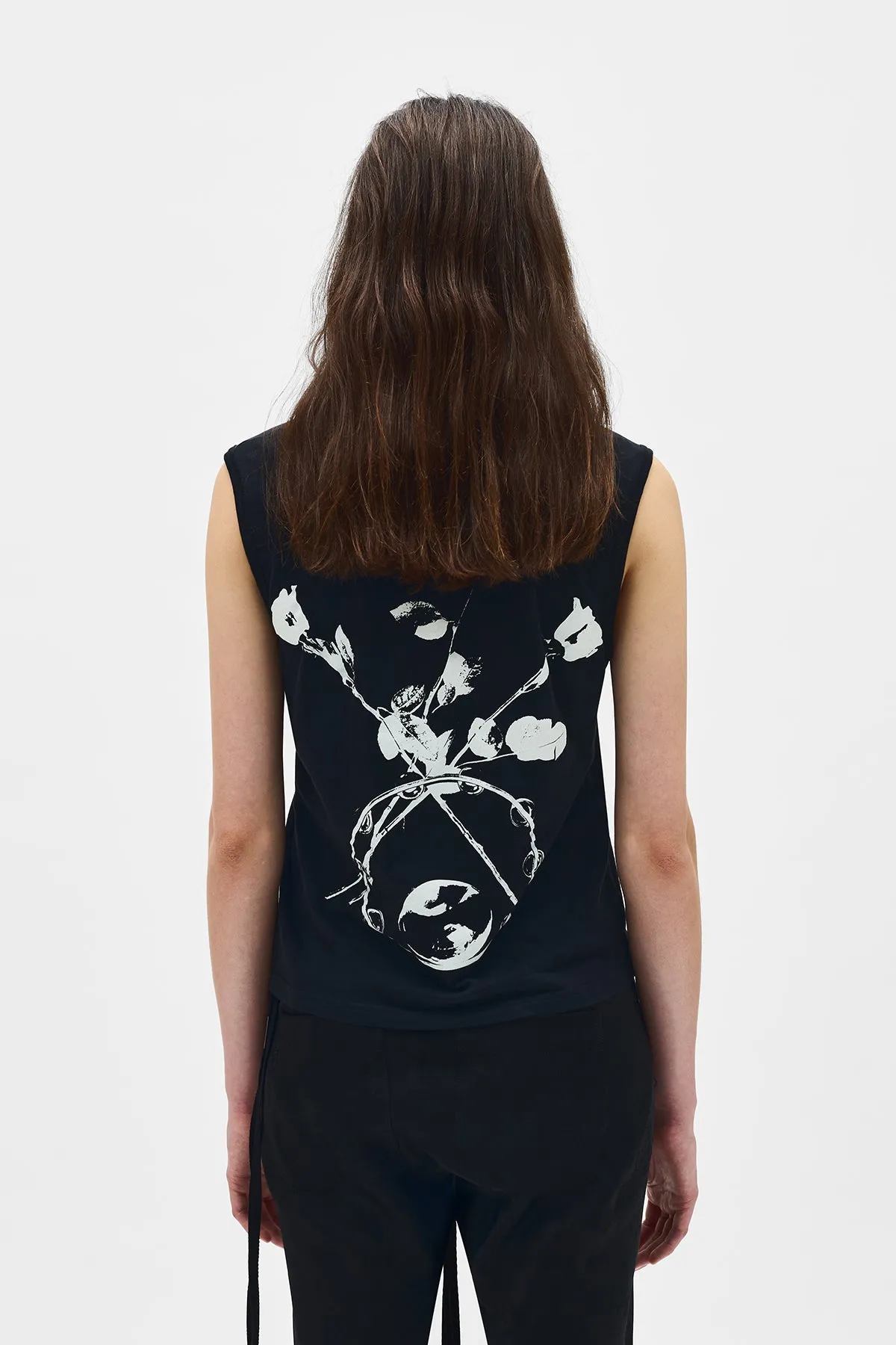 Biba ''Eternal Roses'' Sleeveless Top sold by Ann Demeulemeester product image thumbnail 3
