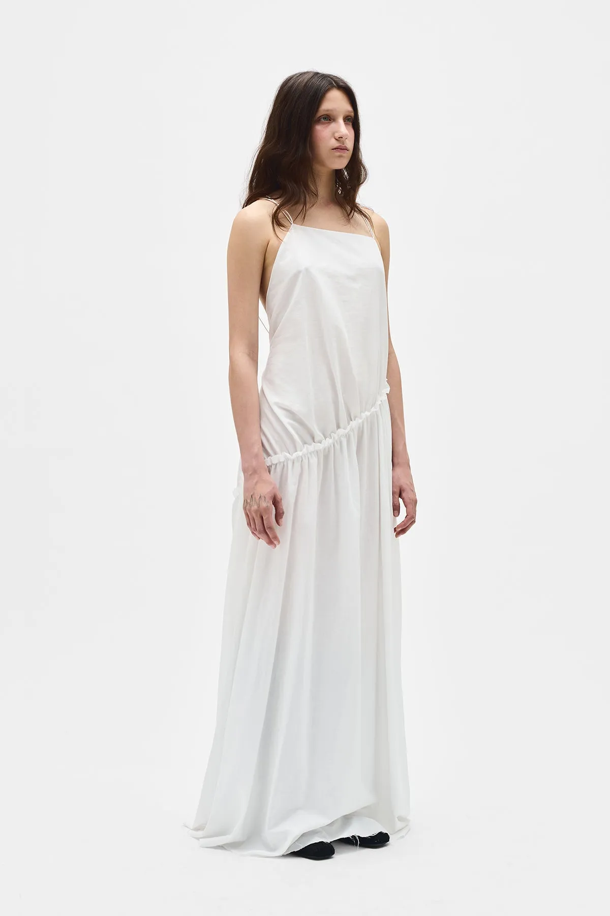 Neta Long Deconstructed Dress sold by Ann Demeulemeester product image thumbnail 2