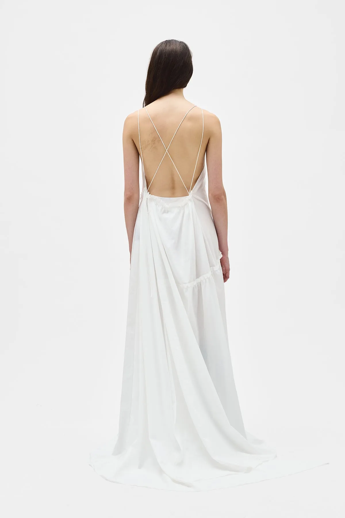 Neta Long Deconstructed Dress sold by Ann Demeulemeester product image thumbnail 3