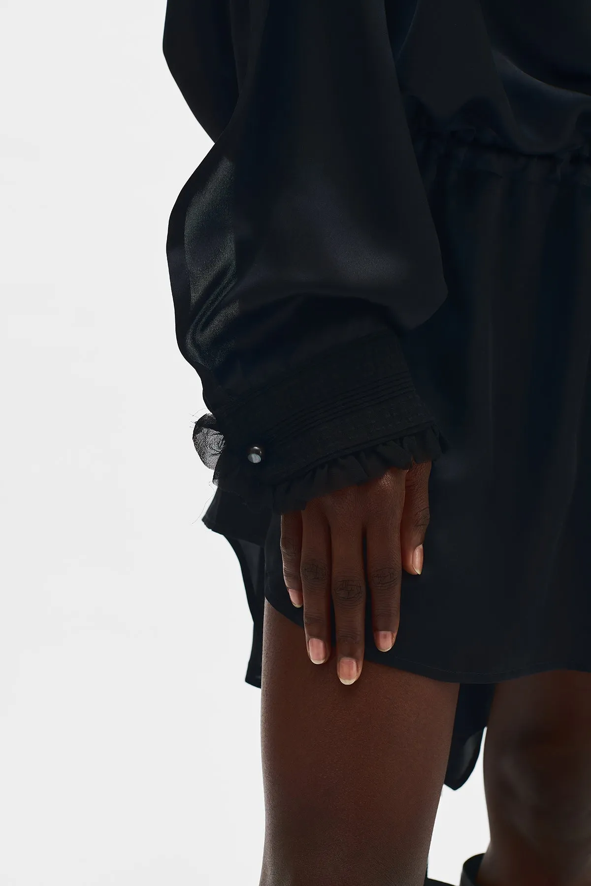 Jenna Turtleneck Dress sold by Ann Demeulemeester product image thumbnail 5