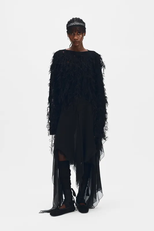 Multilayer Midi Slip Dress sold by Ann Demeulemeester