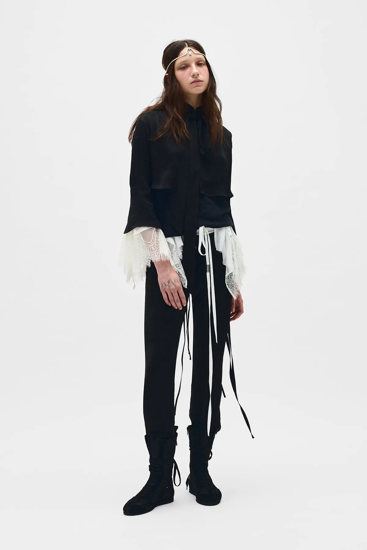 Kristabel Handkerchief Shirt sold by Ann Demeulemeester product image thumbnail 4