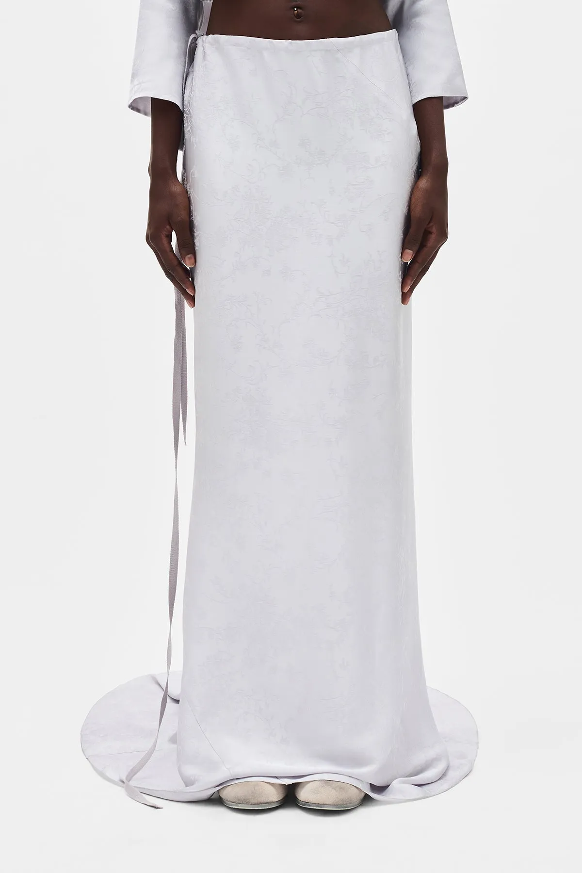 Sheila Long Bias Skirt sold by Ann Demeulemeester product image thumbnail 2