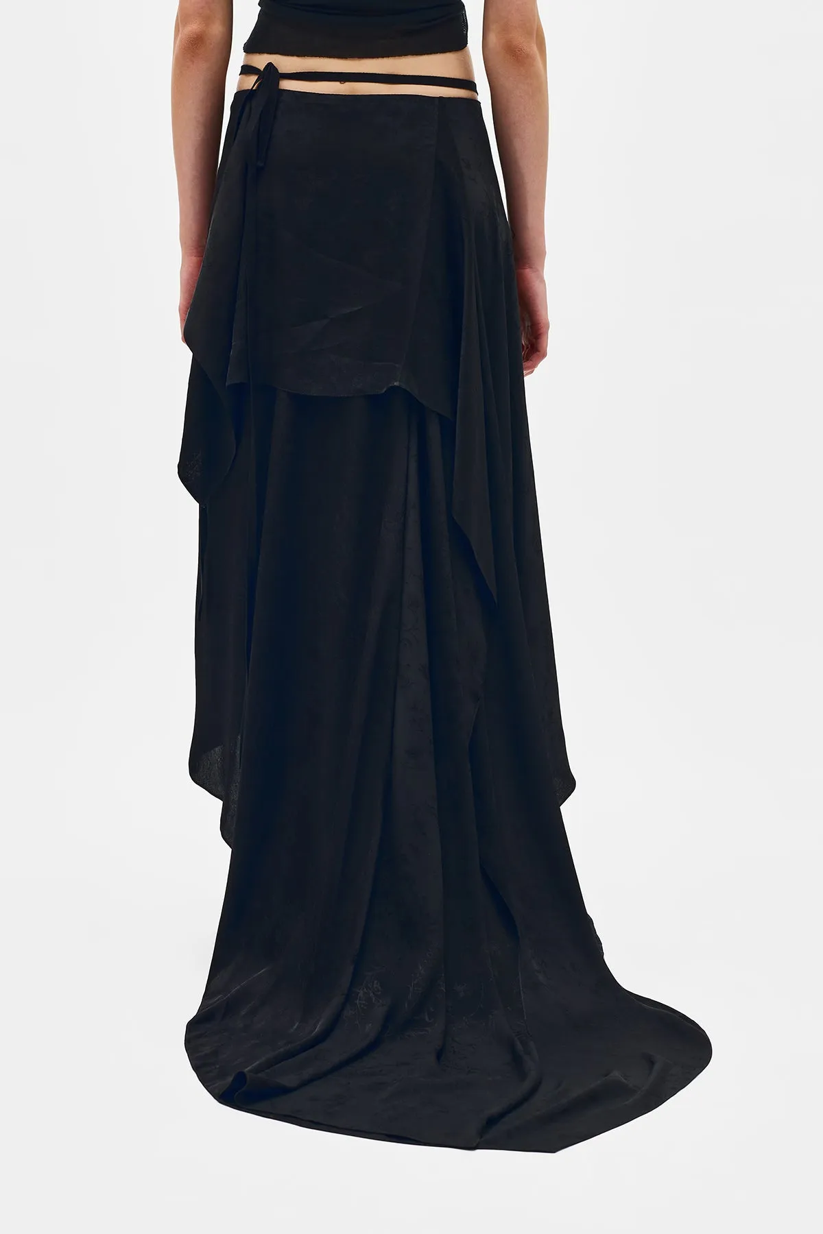 Sirka Deconstructed Asymmetric Skirt sold by Ann Demeulemeester product image thumbnail 4