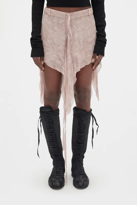 Priscia Multilayer Mini Skirt made by Ann Demeulemeester