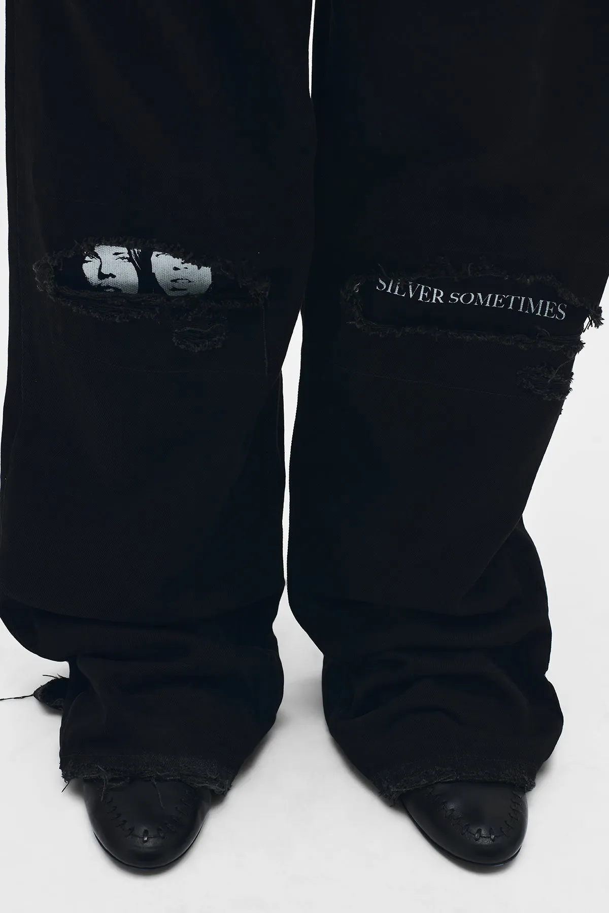 Polly 5 Pocket Distressed High Comfort Jeans sold by Ann Demeulemeester product image thumbnail 5