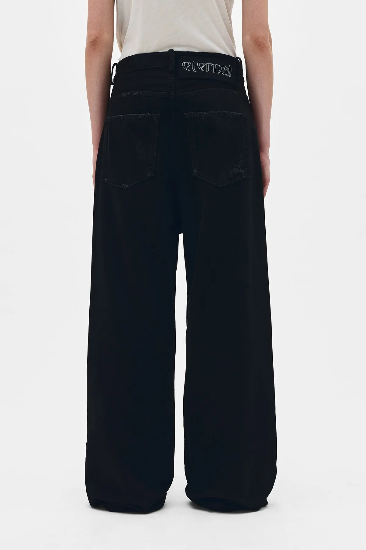 Polly 5 Pocket Distressed High Comfort Jeans sold by Ann Demeulemeester product image thumbnail 4