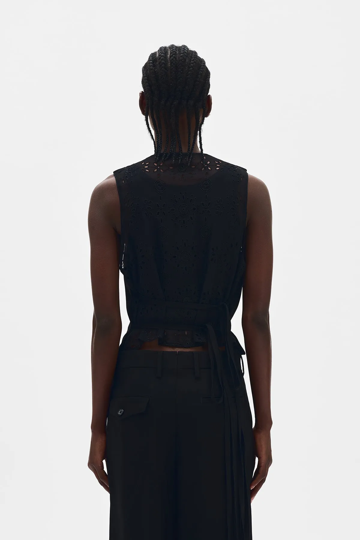 Tiuku Classic Waistcoat sold by Ann Demeulemeester product image thumbnail 3