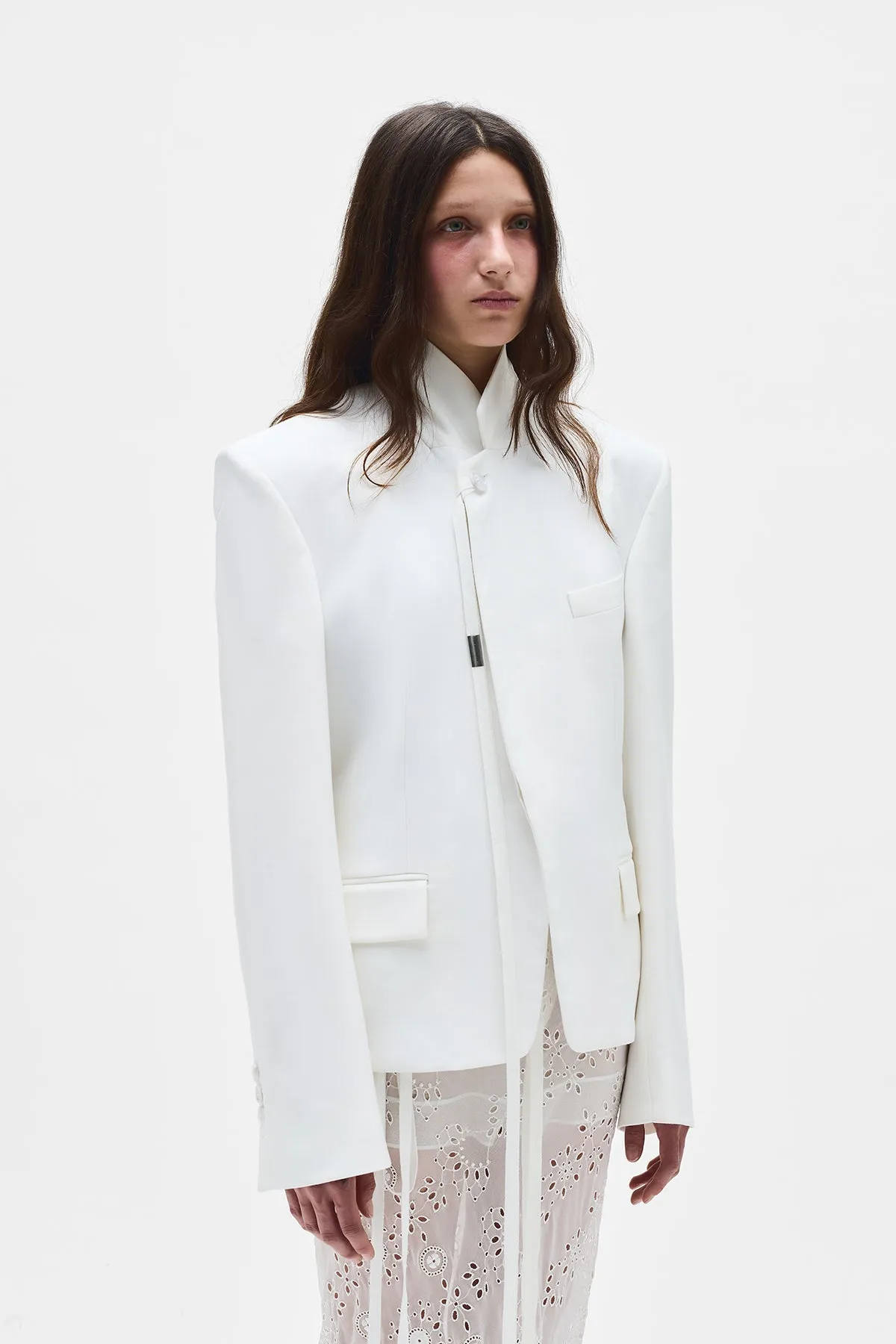 Susa Comfort Tailored Blazer sold by Ann Demeulemeester product image thumbnail 2