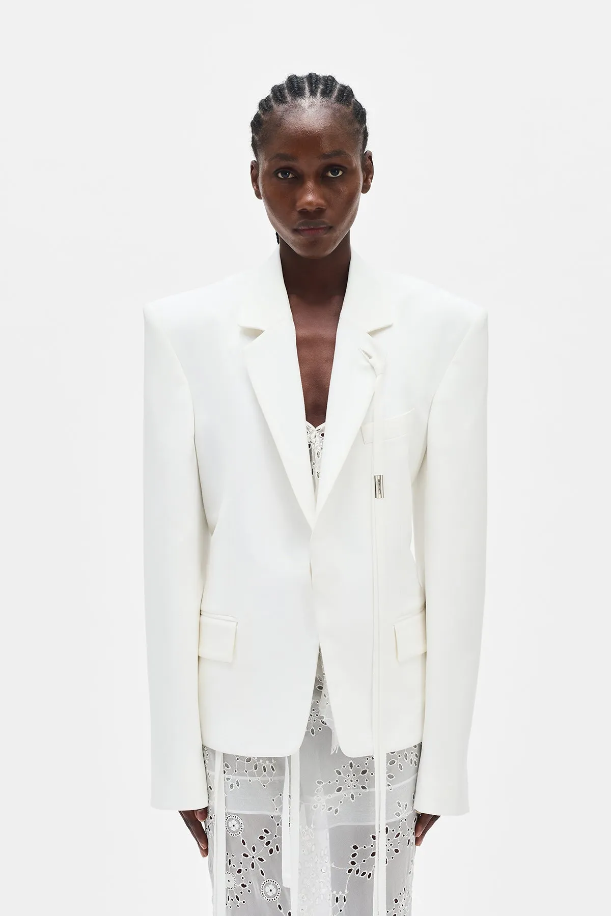 Susa Comfort Tailored Blazer sold by Ann Demeulemeester product image thumbnail 5