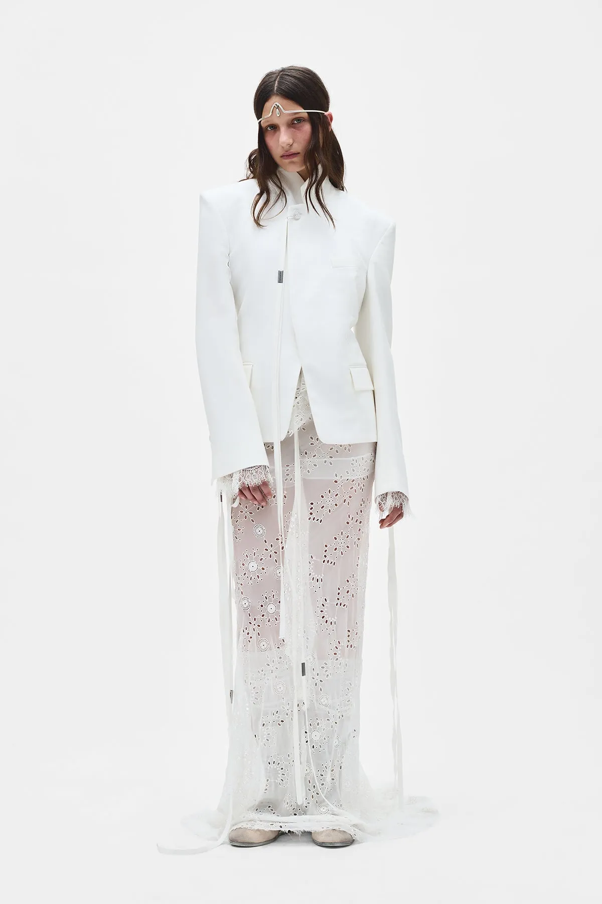 Susa Comfort Tailored Blazer sold by Ann Demeulemeester product image thumbnail 4