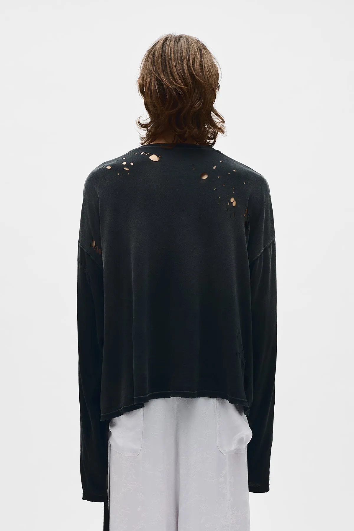 Emil Long Sleeve T-Shirt with Printed Patches sold by Ann Demeulemeester product image thumbnail 4