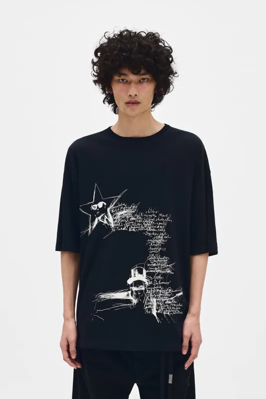 Dieter ''Sketchbook'' High-Comfort T-Shirt sold by Ann Demeulemeester