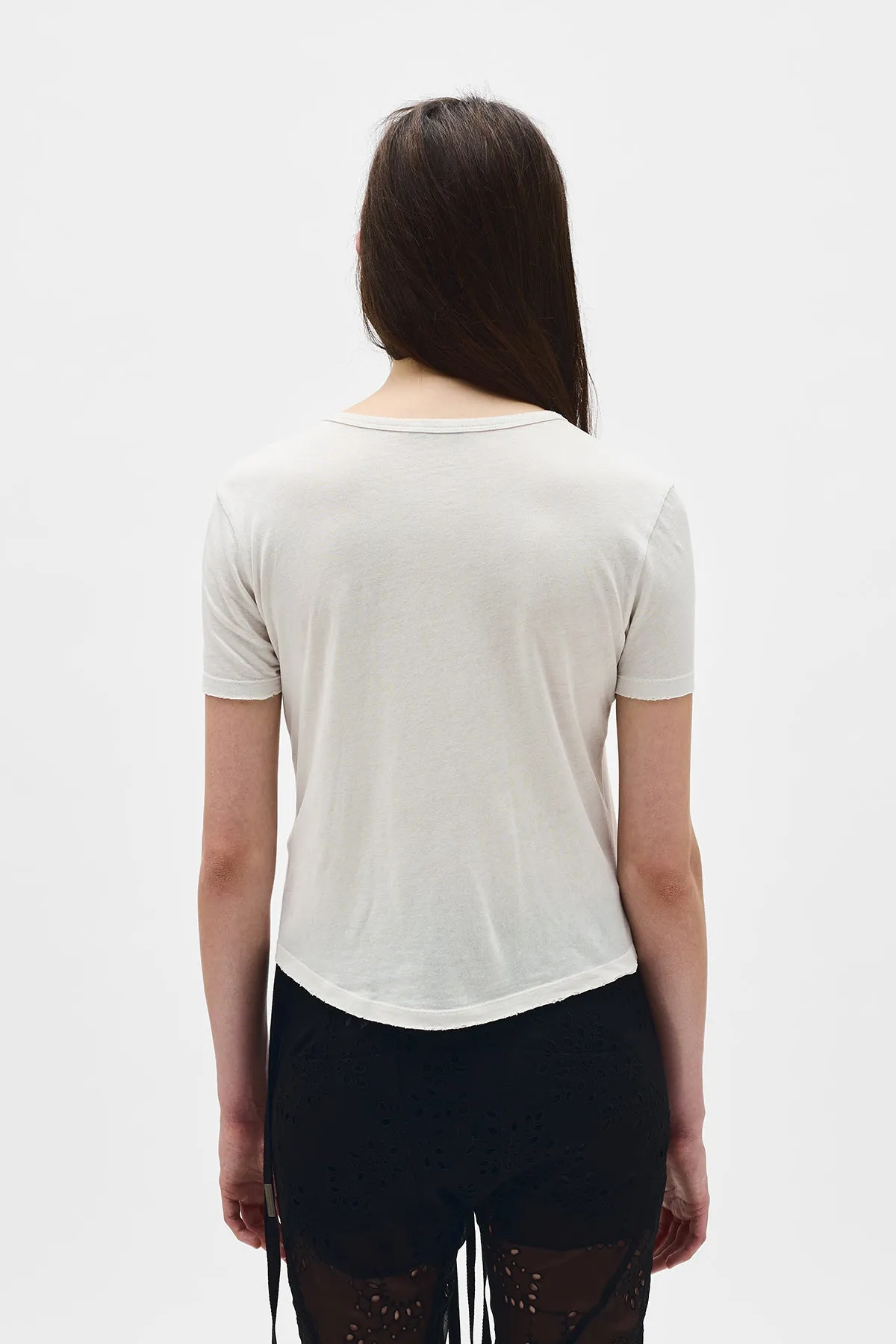 Floor Micro T-Shirt With "Chandelier" Print sold by Ann Demeulemeester product image thumbnail 3