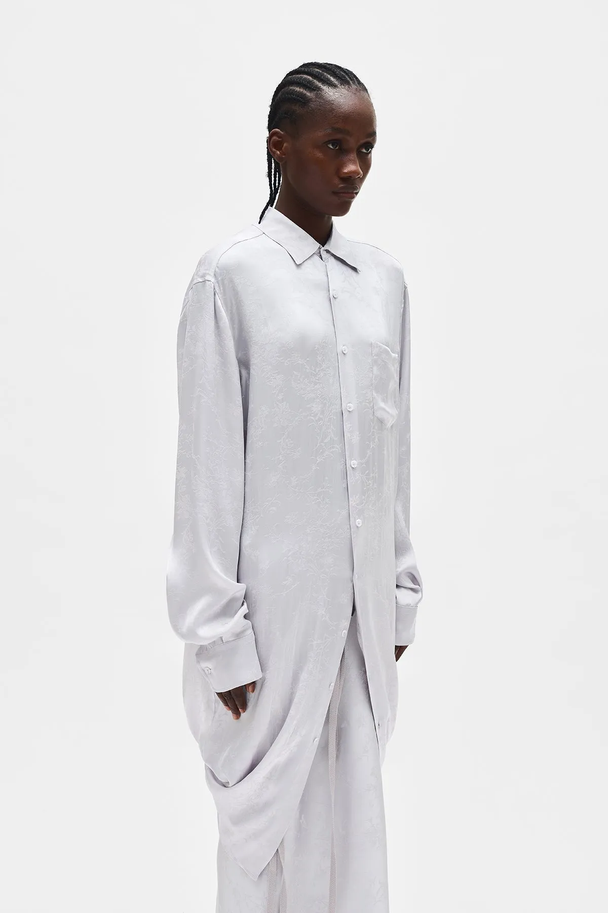Gabi Long Draped Shirt sold by Ann Demeulemeester product image thumbnail 2