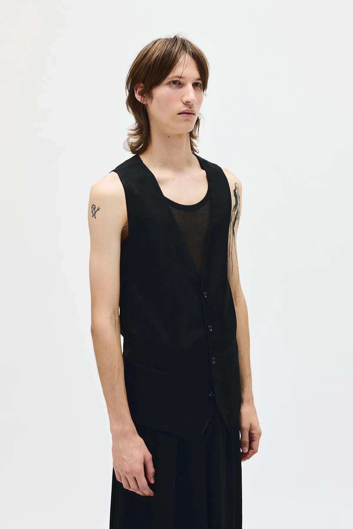 Juikko Classic Waistcoat sold by Ann Demeulemeester product image thumbnail 2