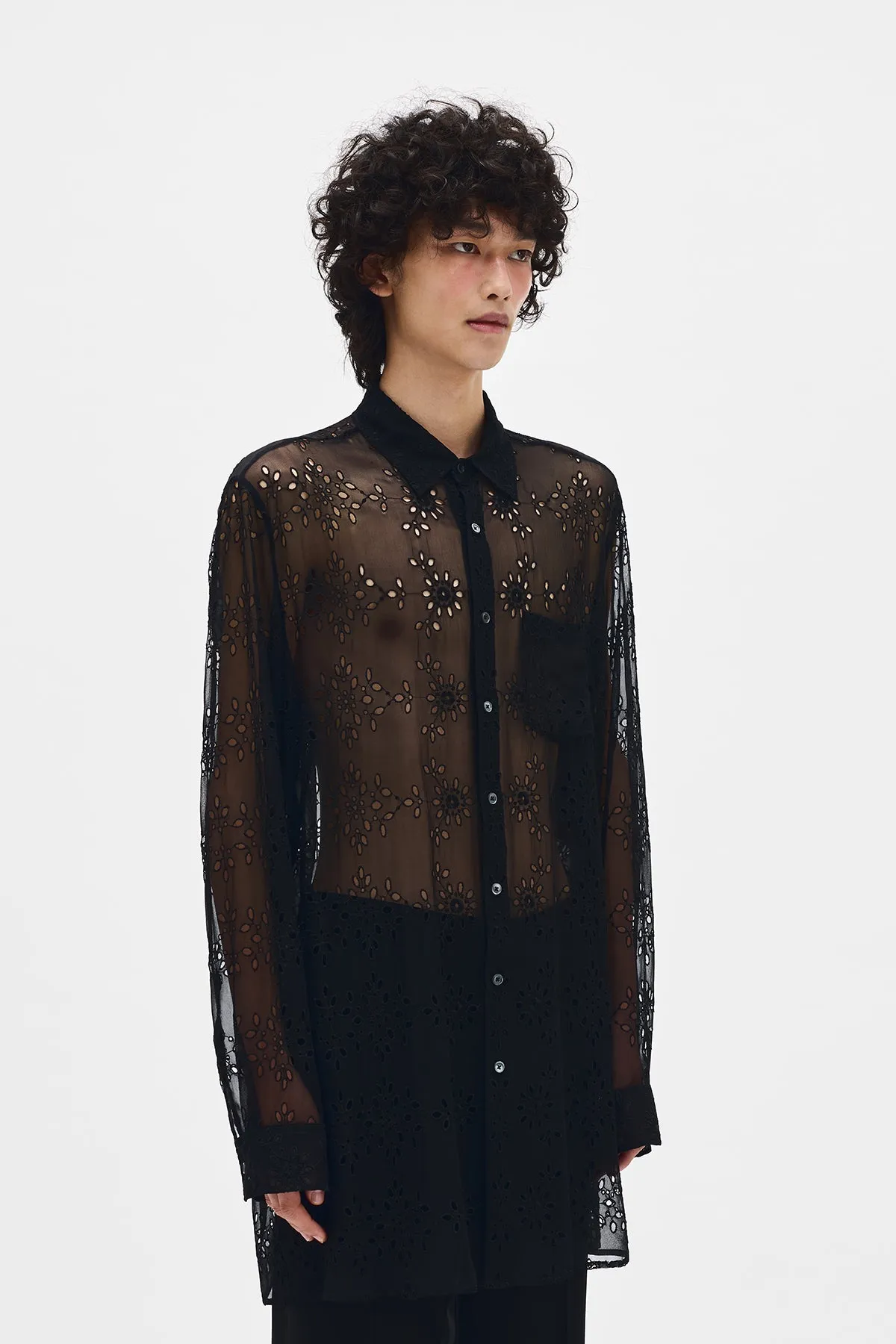 Valere Long Relax Fit Shirt sold by Ann Demeulemeester product image thumbnail 2