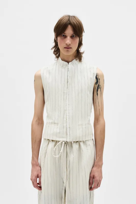 Jon Fitted Vest sold by Ann Demeulemeester