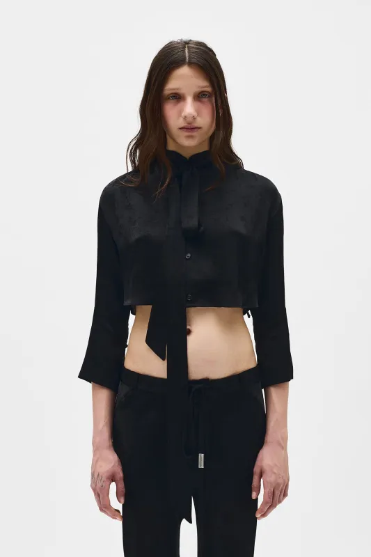 Moni Cropped Shirt sold by Ann Demeulemeester