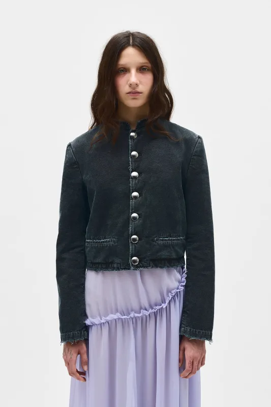 Cropped Standard Collar Blouson sold by Ann Demeulemeester