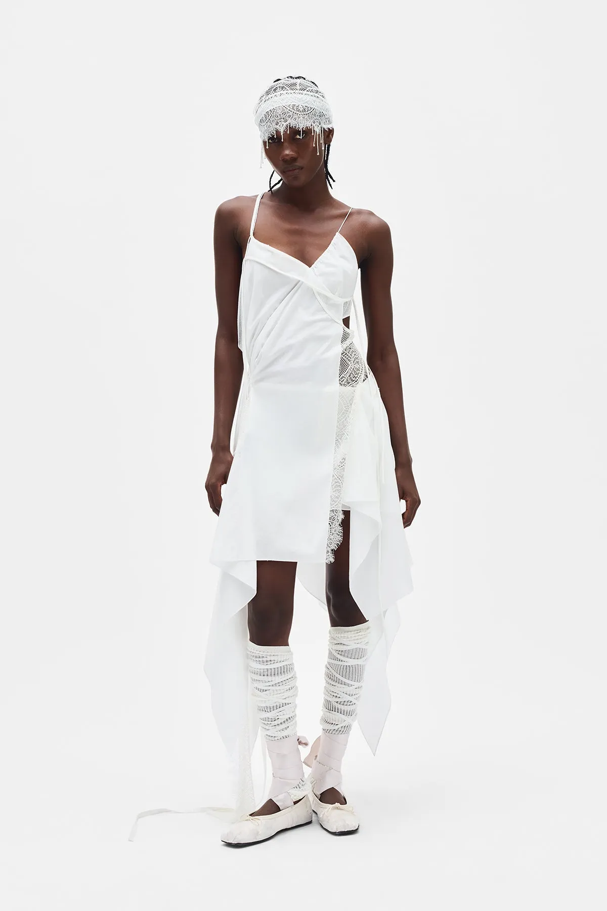 Maribel Slip Dress sold by Ann Demeulemeester product image thumbnail 4