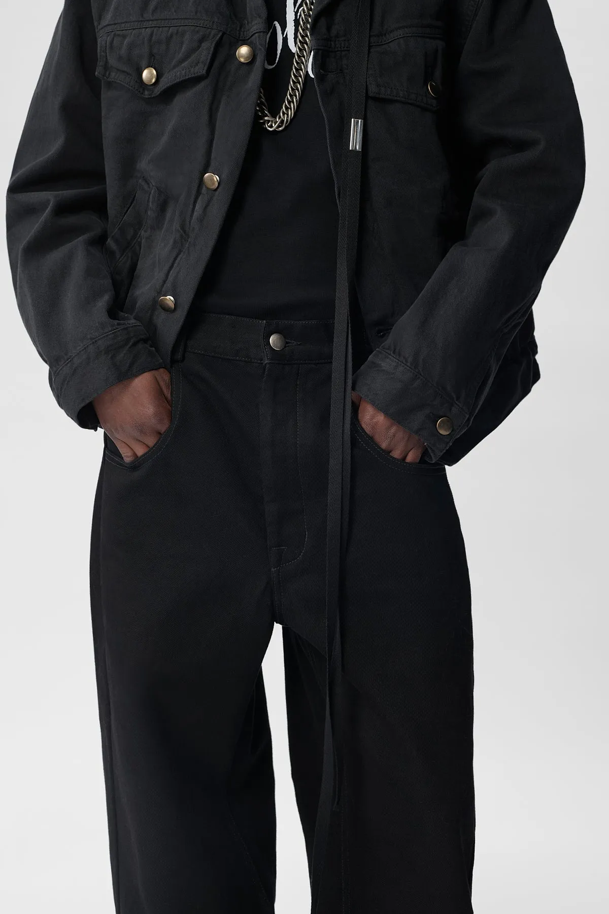 Marthe Five Pockets High Comfort Blouson sold by Ann Demeulemeester product image thumbnail 5