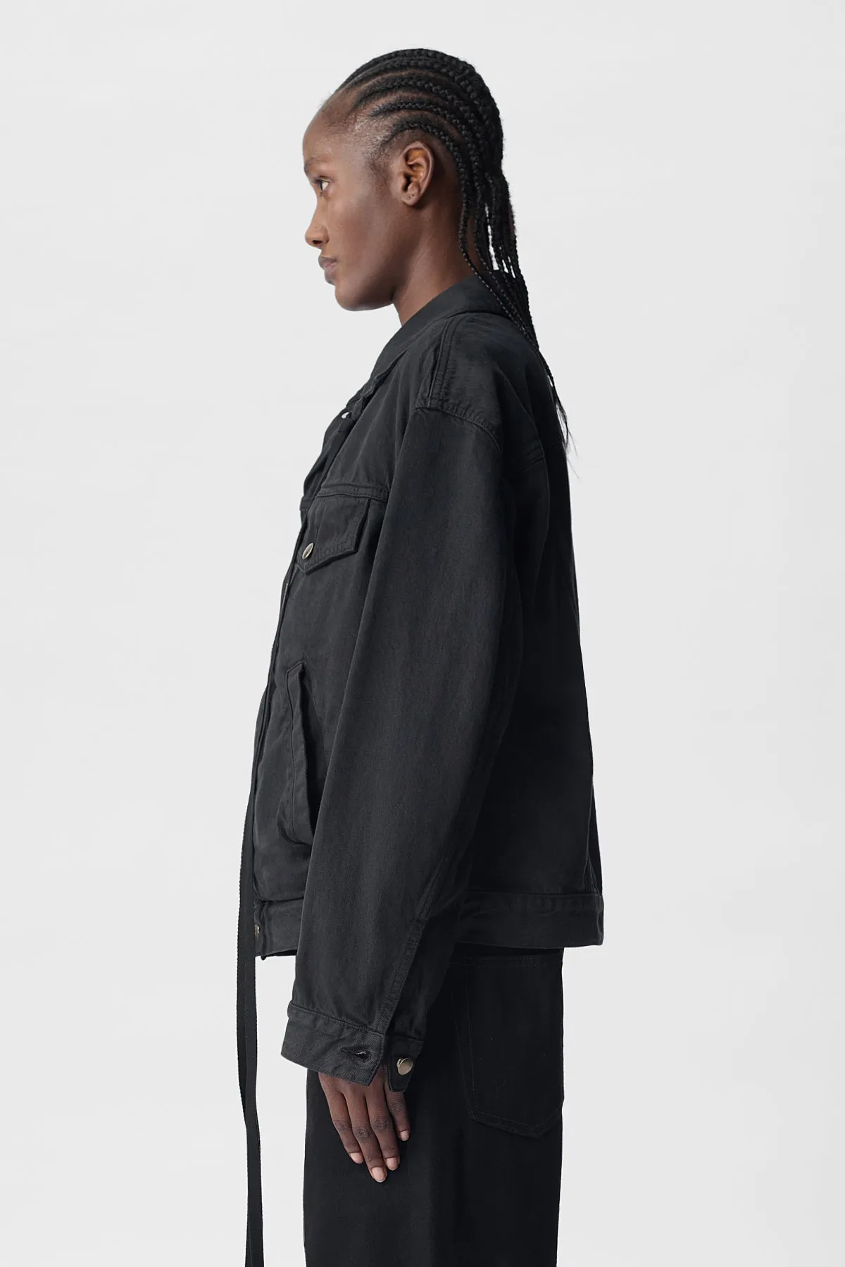 Marthe Five Pockets High Comfort Blouson sold by Ann Demeulemeester product image thumbnail 2