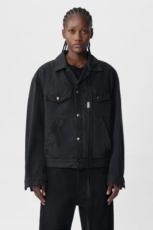 Marthe Five Pockets High Comfort Blouson made by Ann Demeulemeester